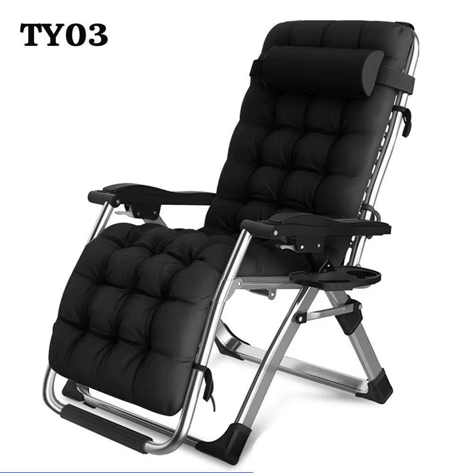 🪑✨ Chaise Pliante Relax avec Support Latéral ✨