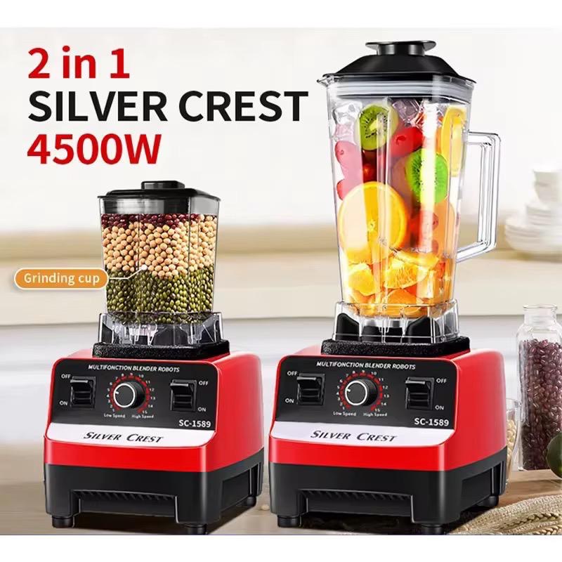 🍹🔥 Blender Multifonction 2 en 1 – 4500W 🔥🍹