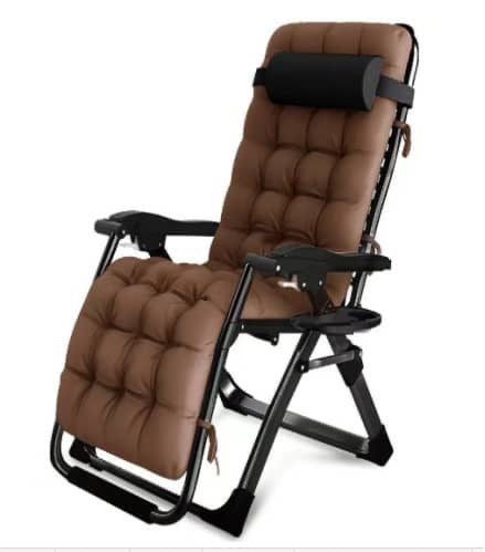 🪑✨ Chaise Pliante Relax avec Support Latéral ✨