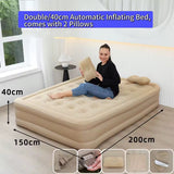 🛏️✨ Matelas Gonflable Double 2 Places – Pompe Électrique Intégrée ✨🛏️