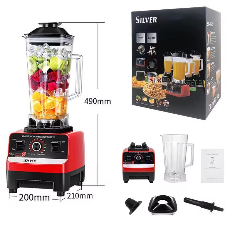 🍹🔥 Blender Multifonction 2 en 1 – 4500W 🔥🍹