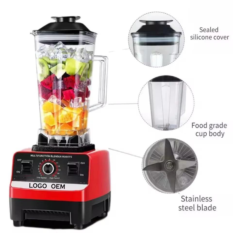 🍹🔥 Blender Multifonction 2 en 1 – 4500W 🔥🍹